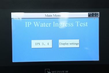 Equipamento de testes da temperatura da água da câmara do teste de pulverizador da água da simulação