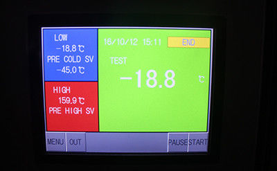 Sala de teste de avião a avião da câmara 72L de choque térmico do ambiente